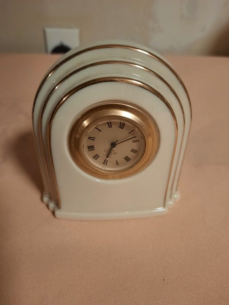 Lenox Clock Working Made USA 