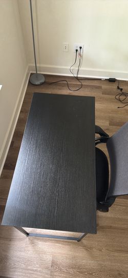 Chair and table