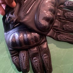 Biker Gloves (Never Worn)
