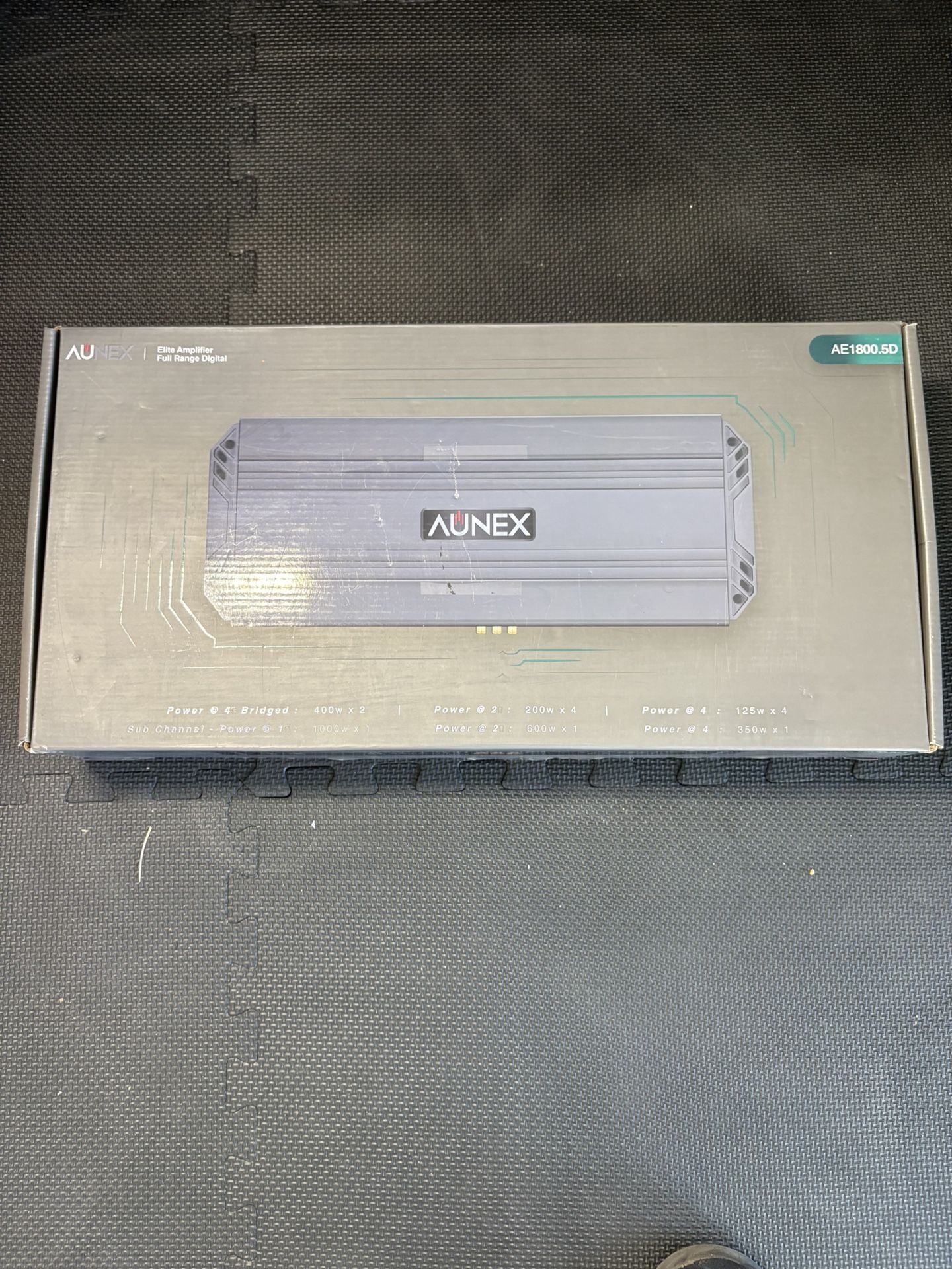 Aunex 1800.5 car audio amplifier