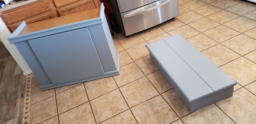 Fish Tank STAND With Matching Top Lid