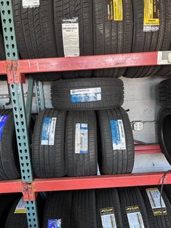 225-45R18 brand new tires set with installation