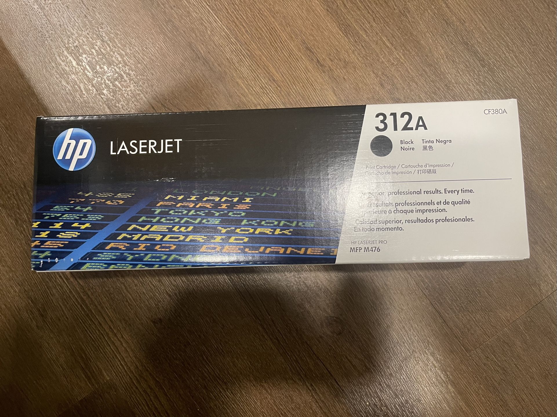 HP 312A LaserJet Toner Cartridge - Black (CF380A) Sealed