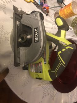 Ryobi 18volt saw