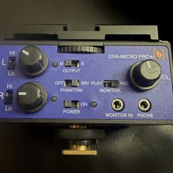 Beachtek DXA-MICRO-PRO PLUS Active Audio Adapter for DSLRs and Camcorders