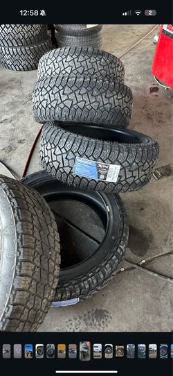 285/45/22 all Terrains