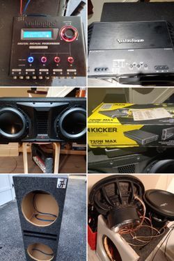 Car Audio Stuff Need Gone Taken Offers.