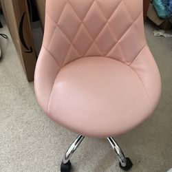 Pink Vanity Chair