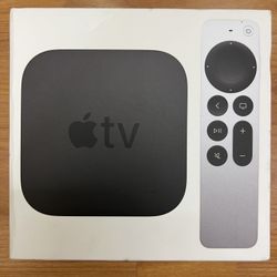 Apple TV 3rd Gen (A1469)with Apple TV 4K (2nd generation, 32 GB, A2169) Original Box