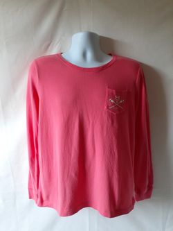 Prince & Fox men's Coral long sleeve top size L