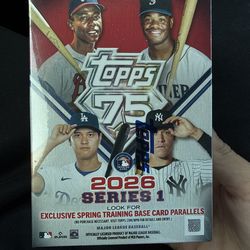 Topps 2026 Series 1 Baseball Box Sealed