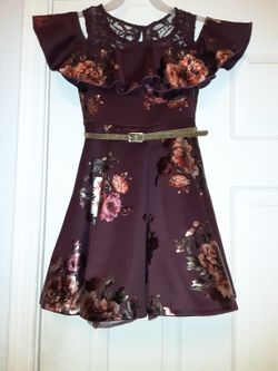 Girls Floral Dress
