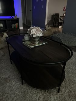 Dark Brown Center Table