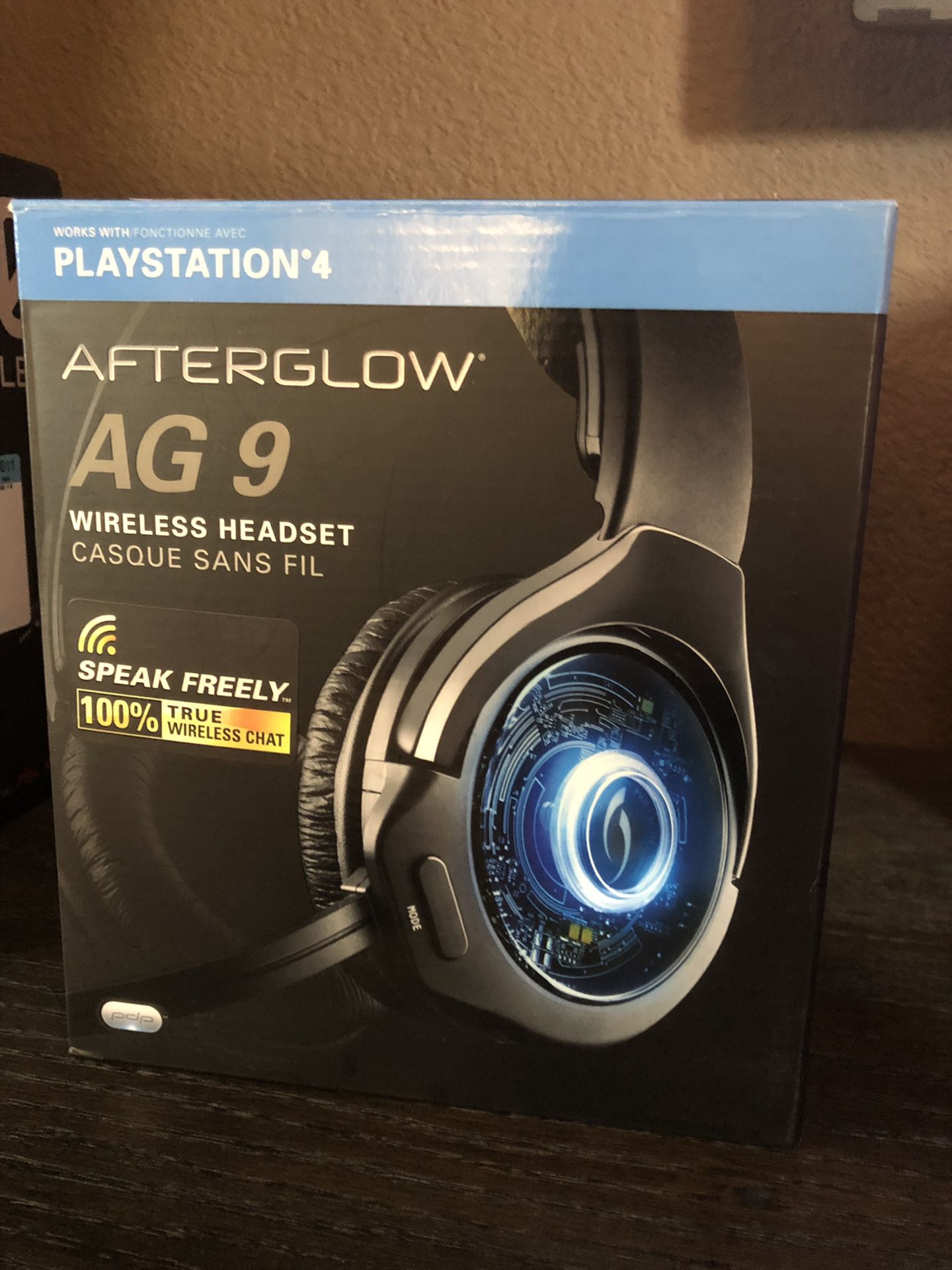 PS4 wireless headset Afterglow AG9