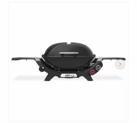 Q 2800N+ Portable Liquid Propane Gas Grill in Midnight Black