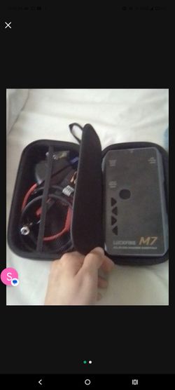 Luckfire M7 Car Starter And Portable Tire Inflator (New)