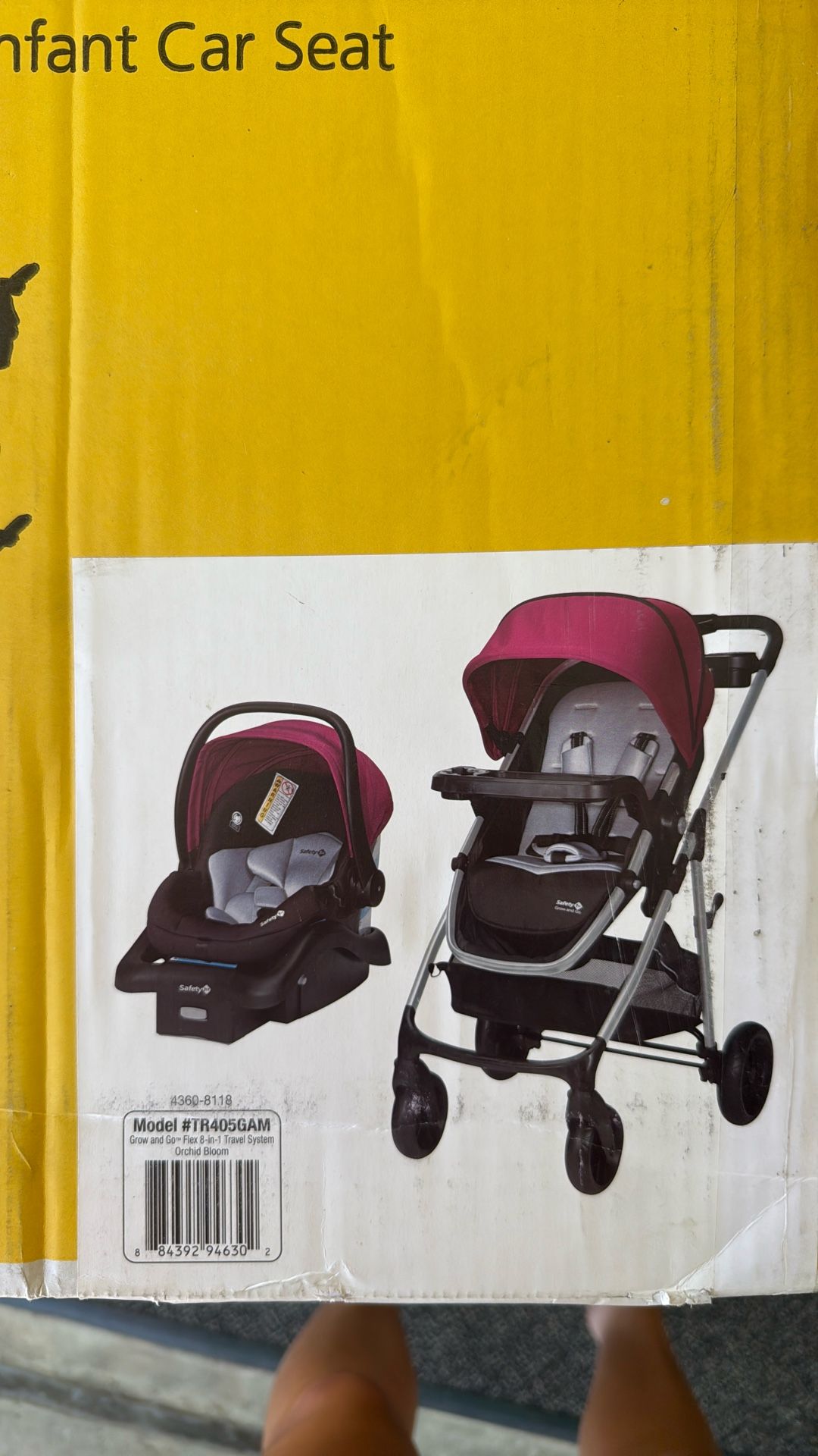 Pink Stroller w/ Car Seat New
