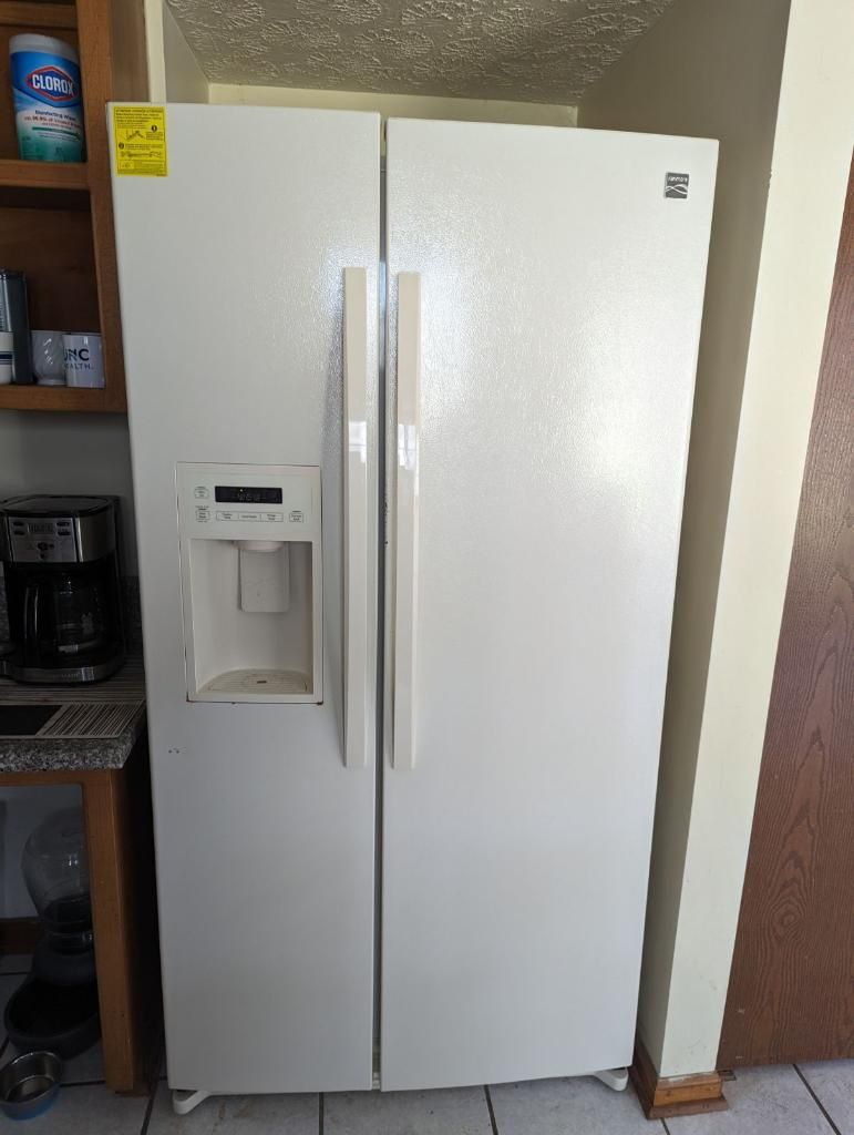 Kenmore side by side refrigerator