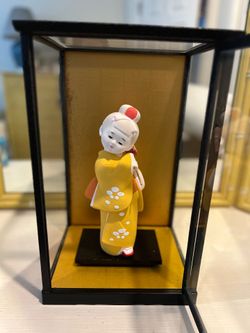 Japanese Doll & Case