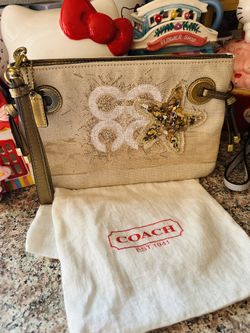 Coach wristlet 