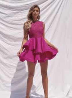 Xenia-Wilde Willow Lace Dress (Purple) - USA size 6