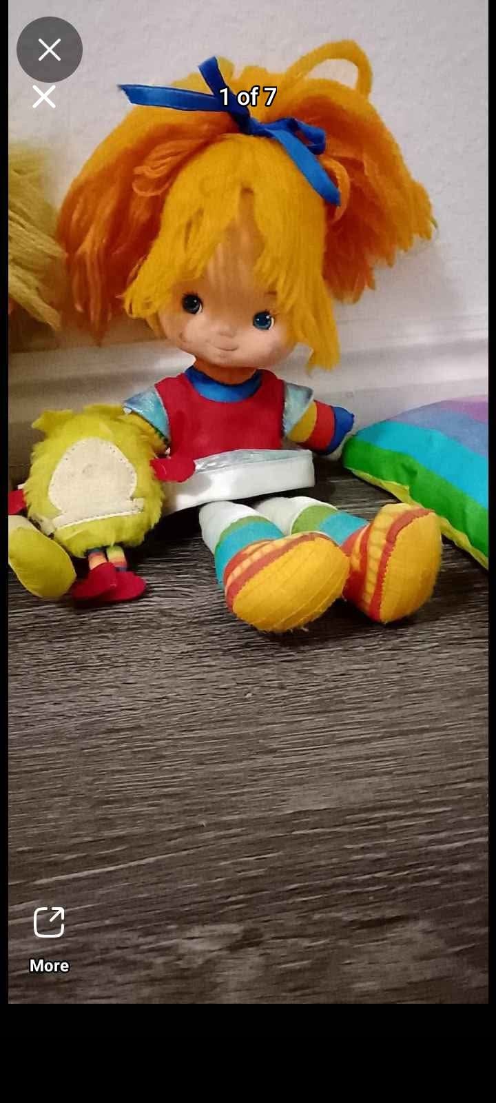 1983 Vintage Rainbow Brite Set