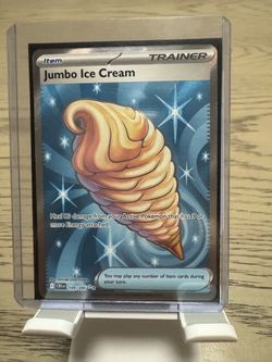 Pokémon TCG Jumbo Ice Cream Trainer Card 109/086