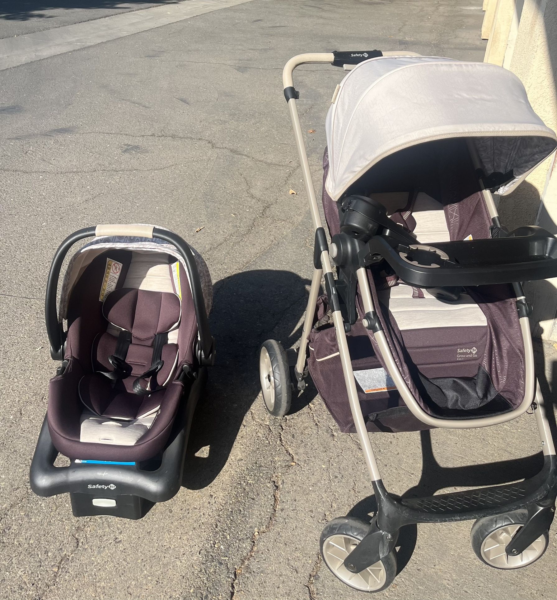 Safety 1st Deluxe Grow and Go Flex 8-in-1 Travel System