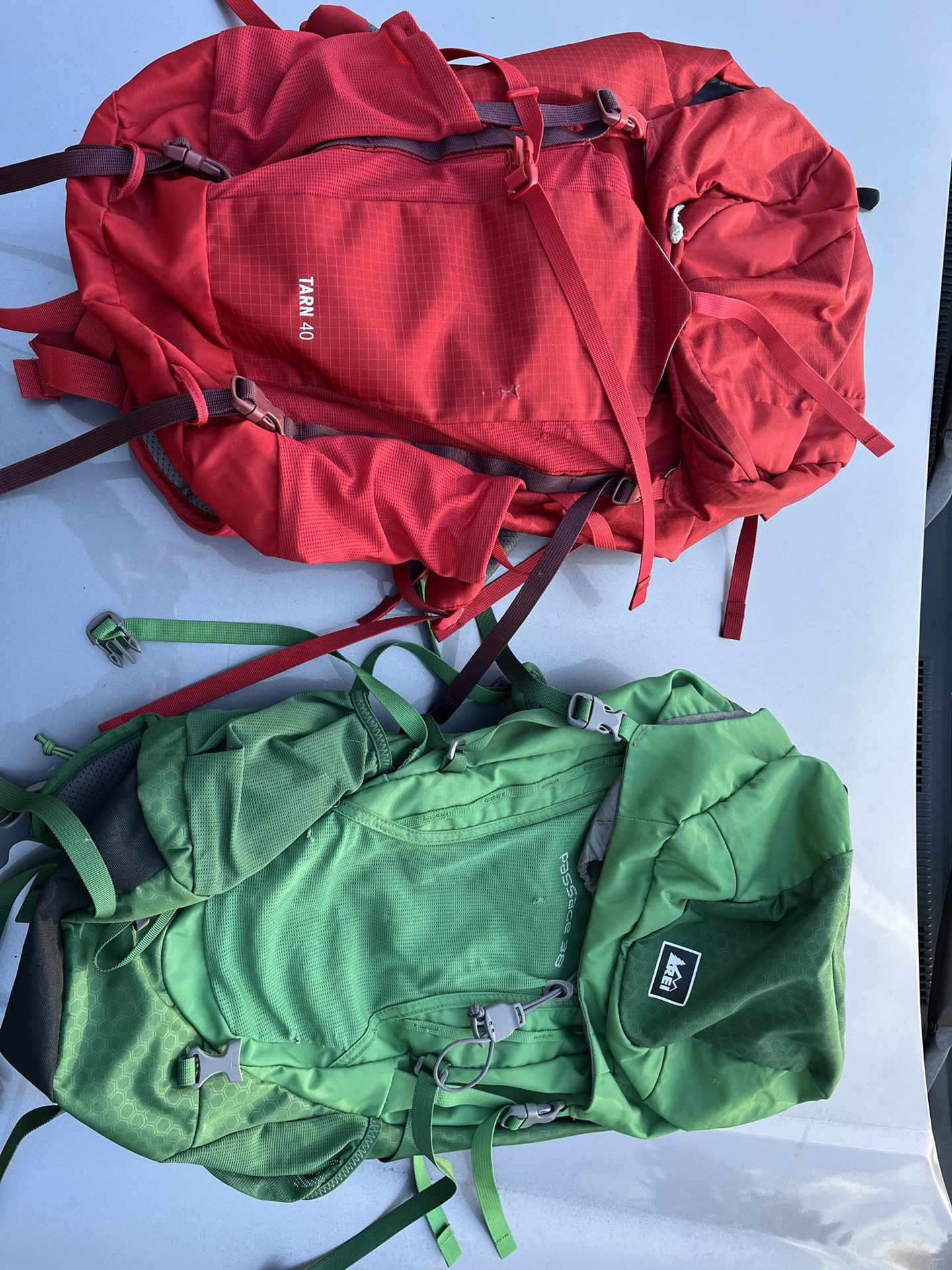 Two Youth REI Backpacking Packs