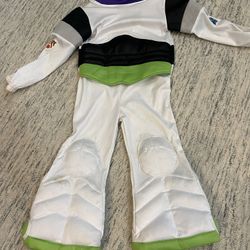 Disney Buzz Light Year Costume with working Helmet Size 4