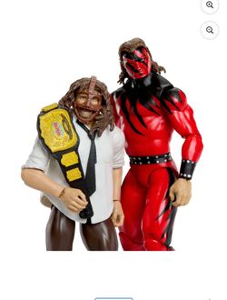WWE Main Event Championship Showdown Mankind & Kane Action Figures Set, Series #20