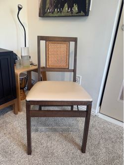 Midcentury folding chair
