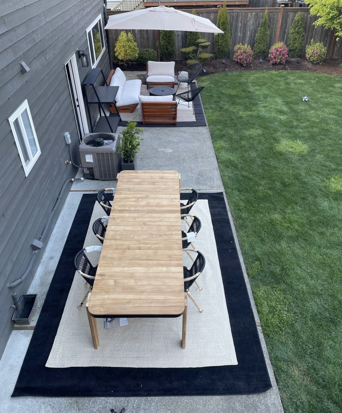 Outdoor Furniture CB2 - Dining And lounge Set