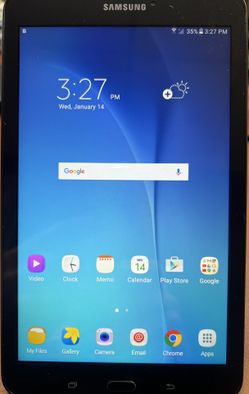 Galaxy Samsung Tab E 8” (SM-T377V) 16gb Black 