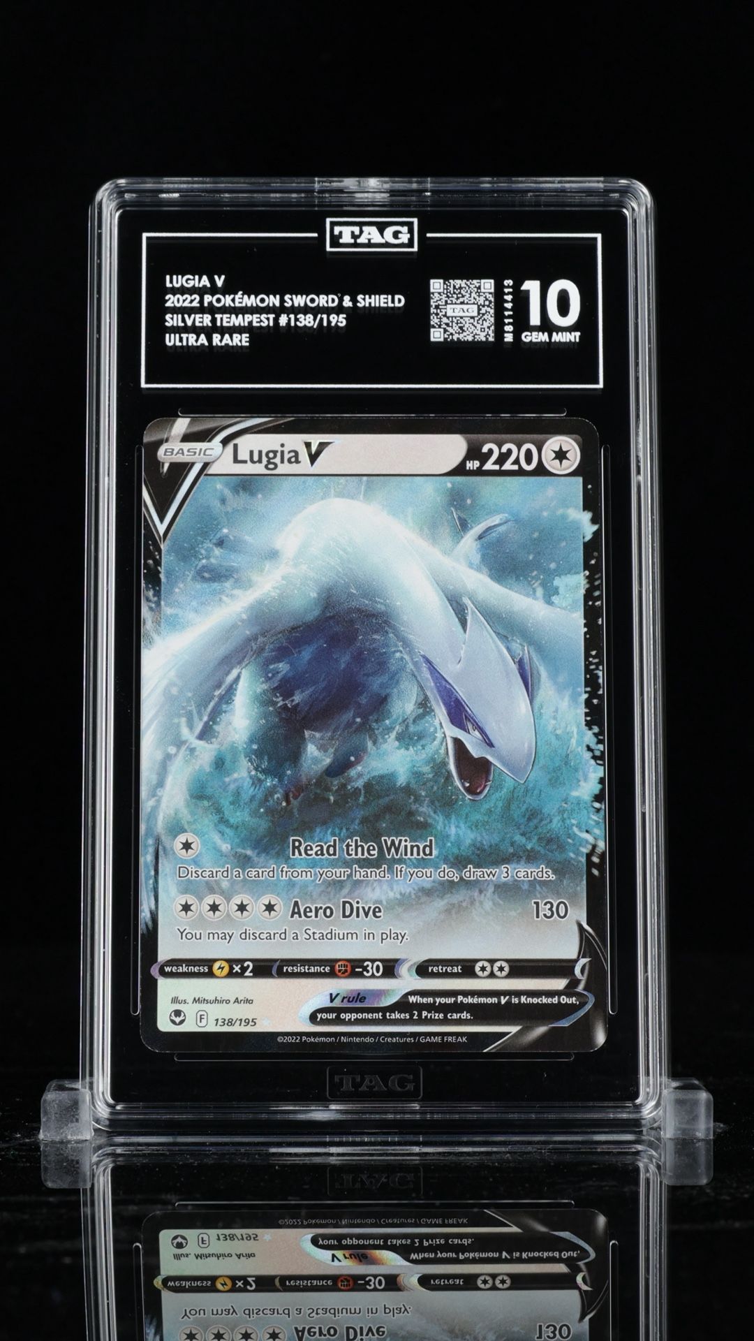 Lugia V #138/195- TAG 10