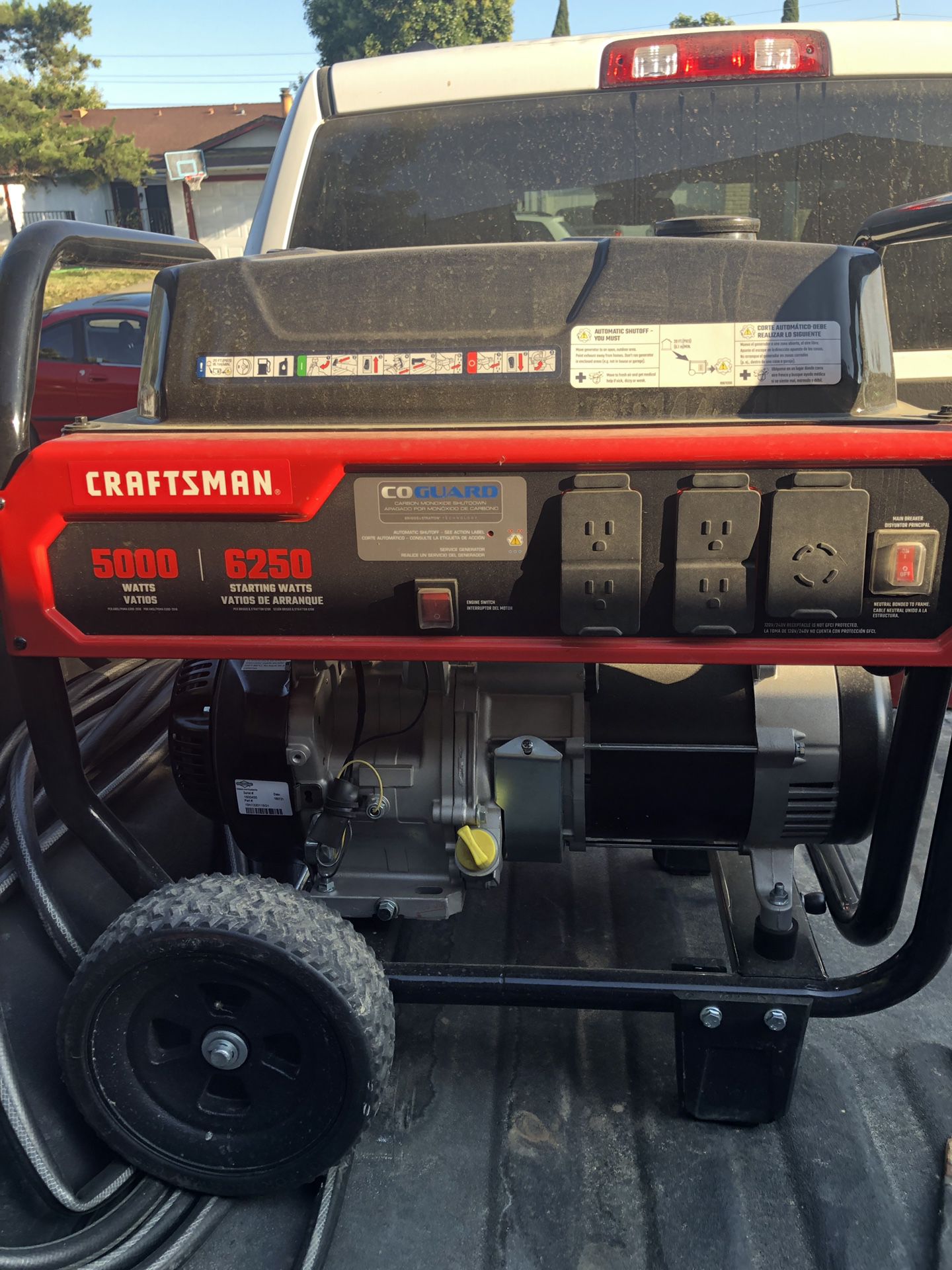 Craftsman Generator 5000watts
