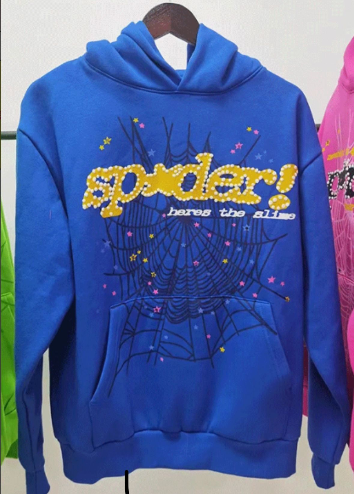 Blue Sp5der (spider) Hoodie *BRAND NEW‼️* Size: M & L