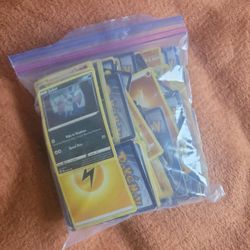 Bag Of Pokémon Cards 