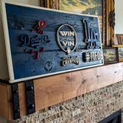 Dodgers ManCave Sign 