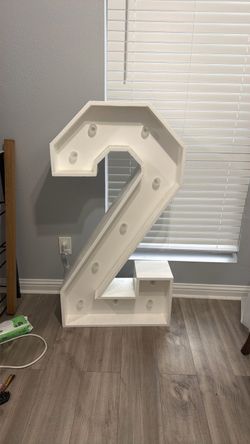 Número 2 para cumpleaños
