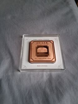 100g 999.9 Copper Geiger