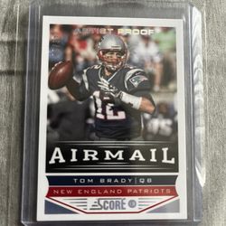 Tom Brady Football Card