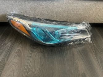 Hyundai Sonata driver headlight 15-17