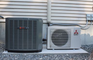 Hvac central heating and cooling