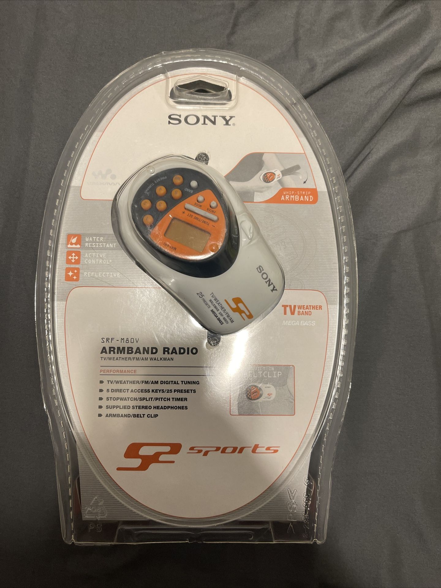 Sony SRF - M80V Armband Radio S2 Sports