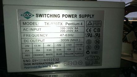 Task power supply