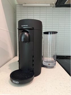 Nespresso Vertuo Plus Coffee Machine with Capsule Holder