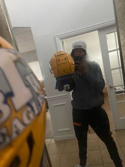 Large f7 football helmet