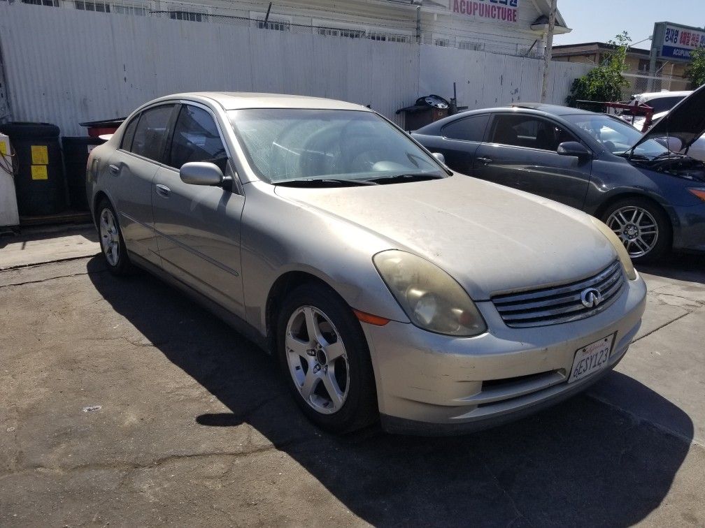 2003 Infiniti G35