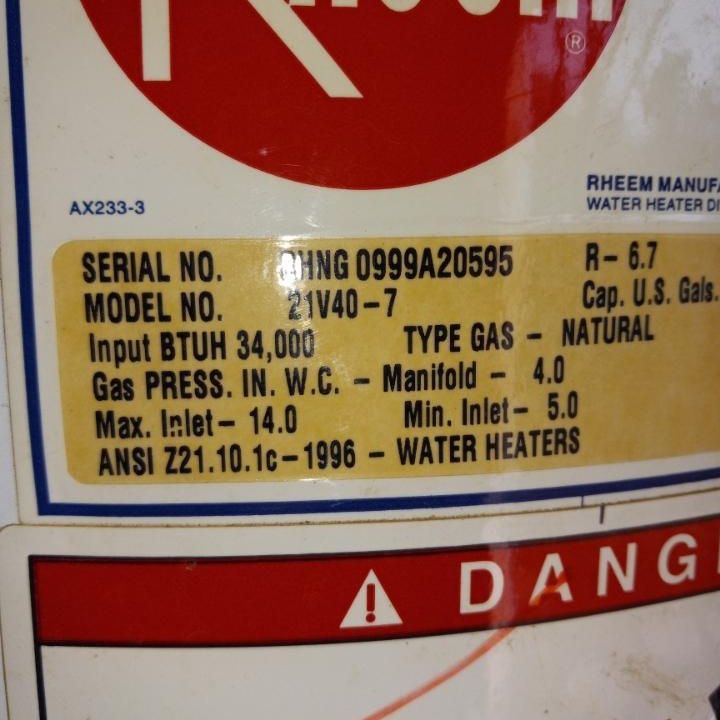 Hot Water Heater Gas for Sale in Belmont, NC - OfferUp